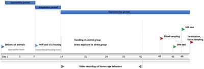 Home-cage behavior is impacted by stress exposure in rats